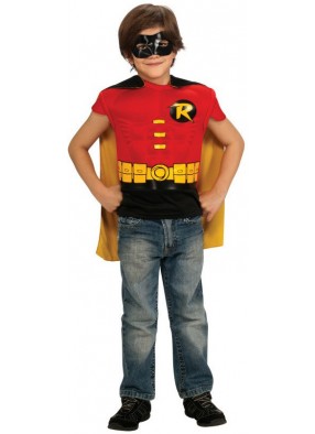 Летний костюм сильного Робина для мальчика