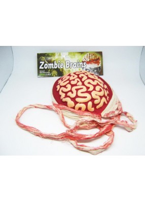 Мозги Зомби красно-белые