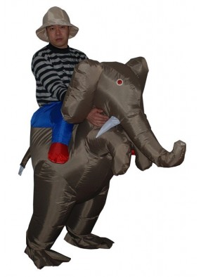 Надувной костюм На слоне фото