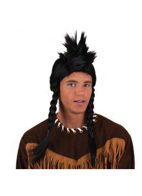 Парик индейца с ирокезом