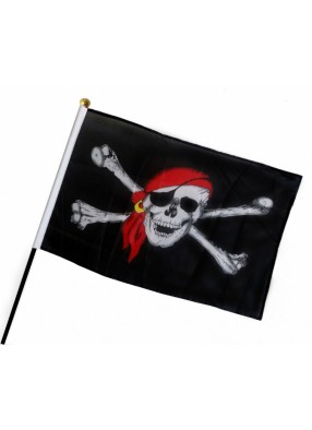 Пиратский флаг 30 х 20 см