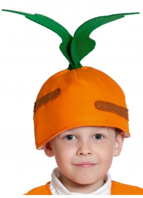 Шапочка летняя Морковка фото