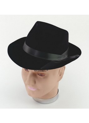 Шляпа гангстера с черной лентой