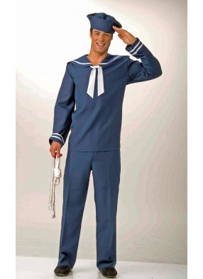 Синий костюм моряка