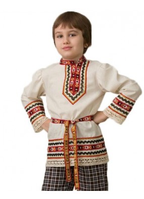 Славянский костюм Рубашка вышиванка фото