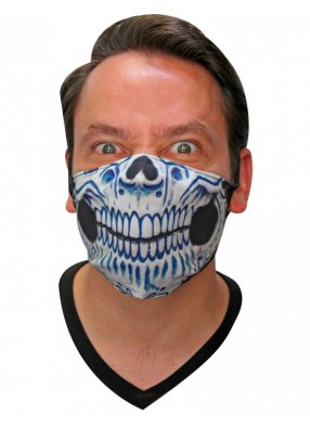 Тканевая маска Мексиканский белый череп