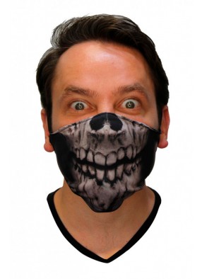 Тканевая маска Мексиканский бежевый череп