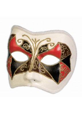 Венецианская маска слоновая кость фото