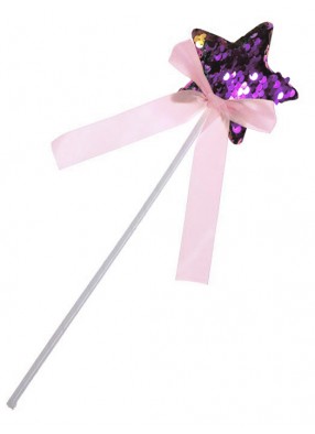 Волшебная палочка феи Фиолетовая-золотая звездочка