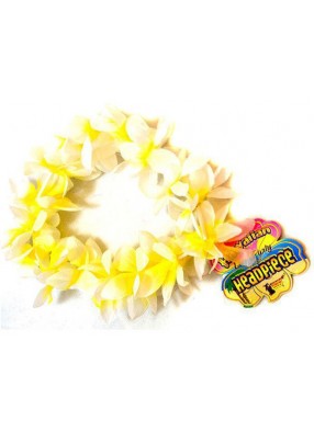 Желтый гавайский браслет