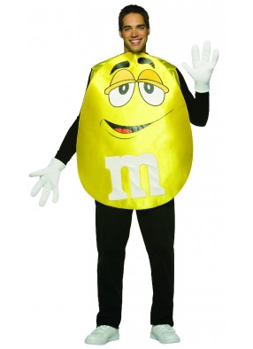Желтый костюм MnM фото