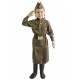 Детский костюм военный гимнастерка с юбкой