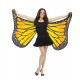 Мягкие крылья бабочки желтые фото