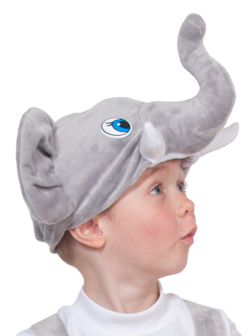 Детская шапка слоника