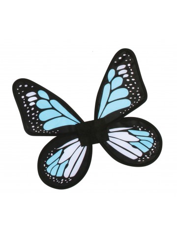 Атласные крылья Бабочка голубые