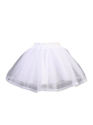Белая юбка трехслойная 1 фото