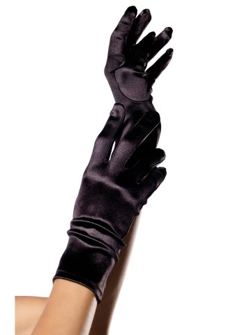 Черные перчатки для костюмов фото