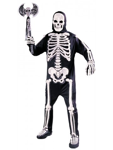 Черный костюм Скелета фото