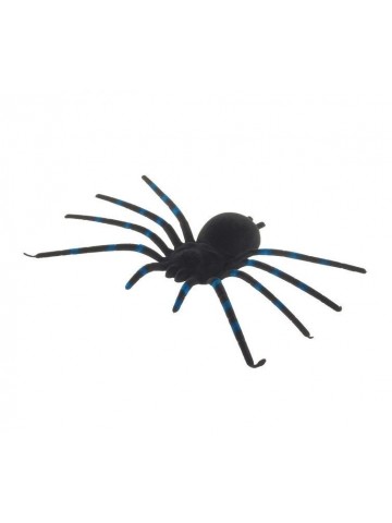 Черный резиновый паук