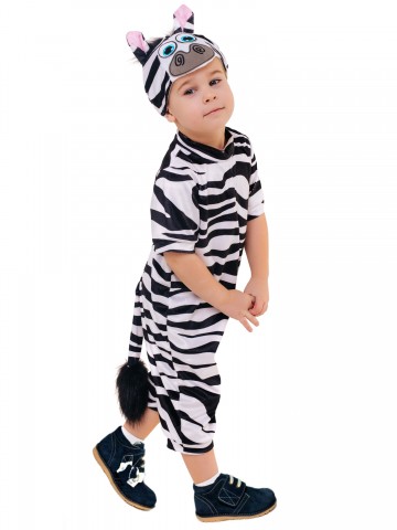 Детский карнавальный костюм зебры