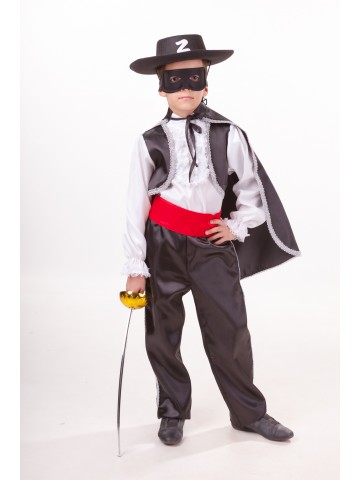 Детский карнавальный костюм Зорро