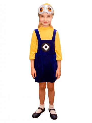 Детский костюм девочки-миньона 