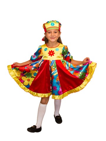 Детский костюм кадриль для девочки
