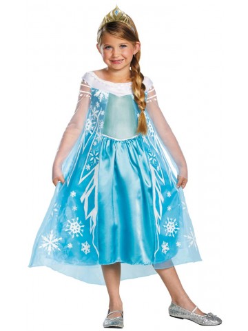 Детский костюм красавицы Эльзы из Холодного сердца