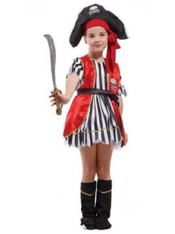Детский костюм пиратской разбойницы