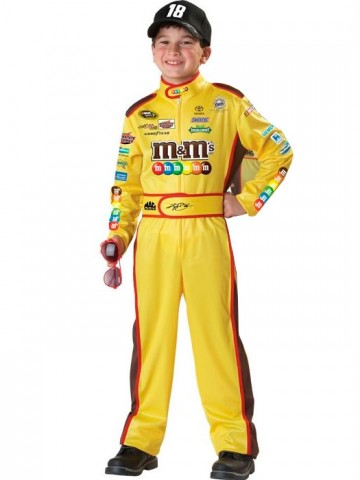 Детский желтый костюм гонщика Кайла фото