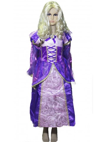 Фиолетовое платье Рапунцель фото