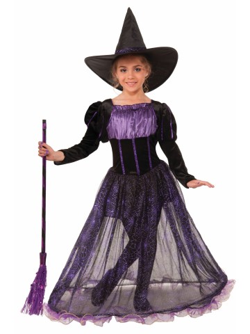 Фиолетовый костюм ведьмочки фото