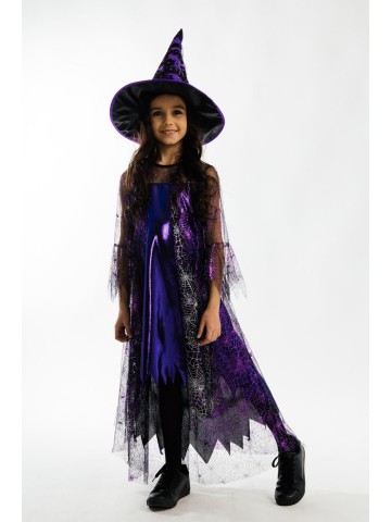 Фиолетовый костюм ведьмы