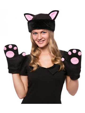 Карнавальный костюм Черная Кошка Мини