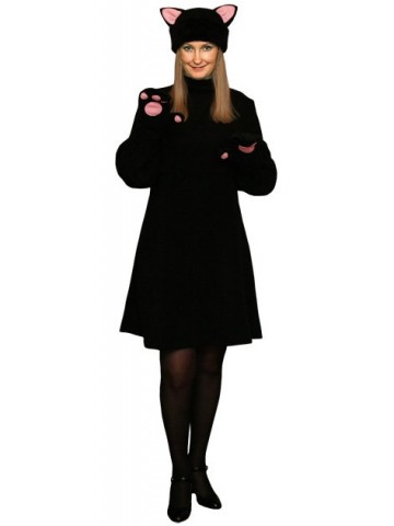 Карнавальный костюм Черной Кошки девушке