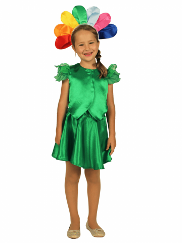 Карнавальный костюм для девочки Цветик-Семицветик 1 фото