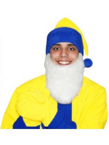 Карнавальный костюм Гнома Мини желто-синий