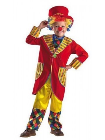 Красный костюм клоуна