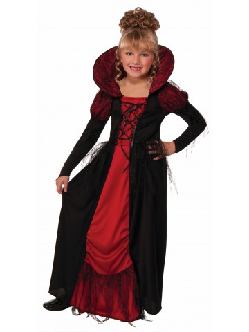 Костюм Королева Вампиров в платье детский