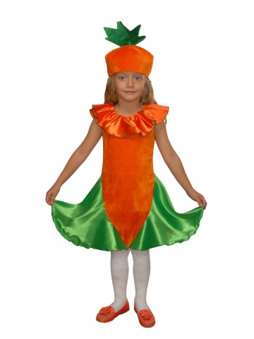 Костюм морковки для девочки