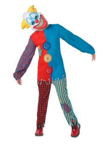 Костюм страшного клоуна детский фото