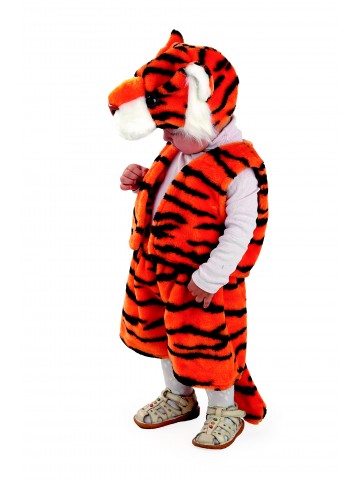 Меховой костюм тигренка