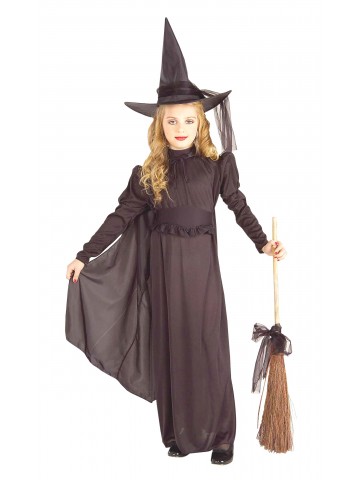 Костюм Ведьма в длинном платье детский