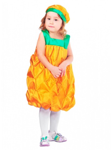Костюм веселого ананаса для девочки