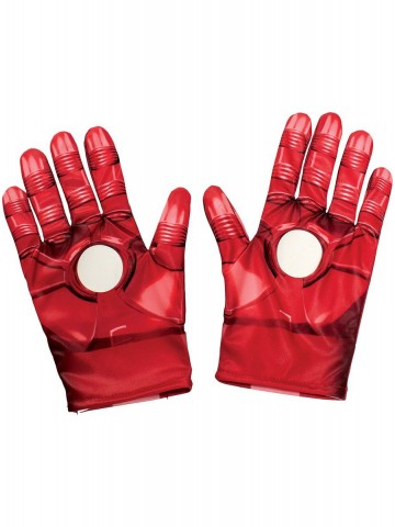 Красные детские перчатки Железного Человека фото