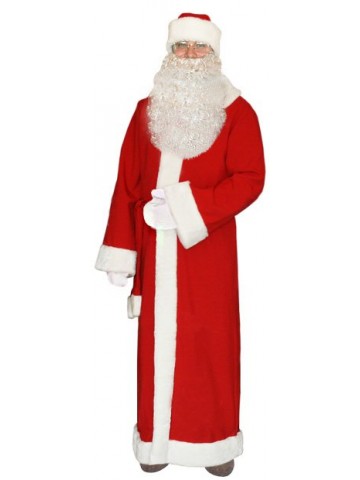 Красный костюм Деда Мороза на Новый Год
