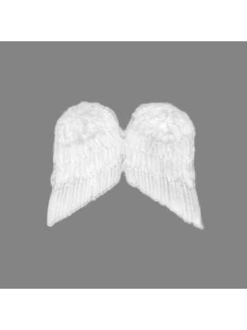 Крылья перьевые белые 60 х 50 см