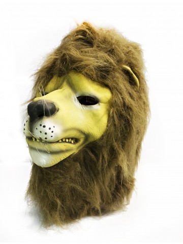 Латексная маска Льва фото
