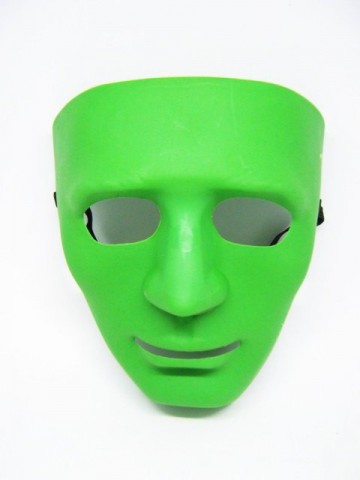 Маска лицо зеленое