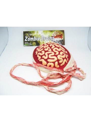 Мозги Зомби красно-белые